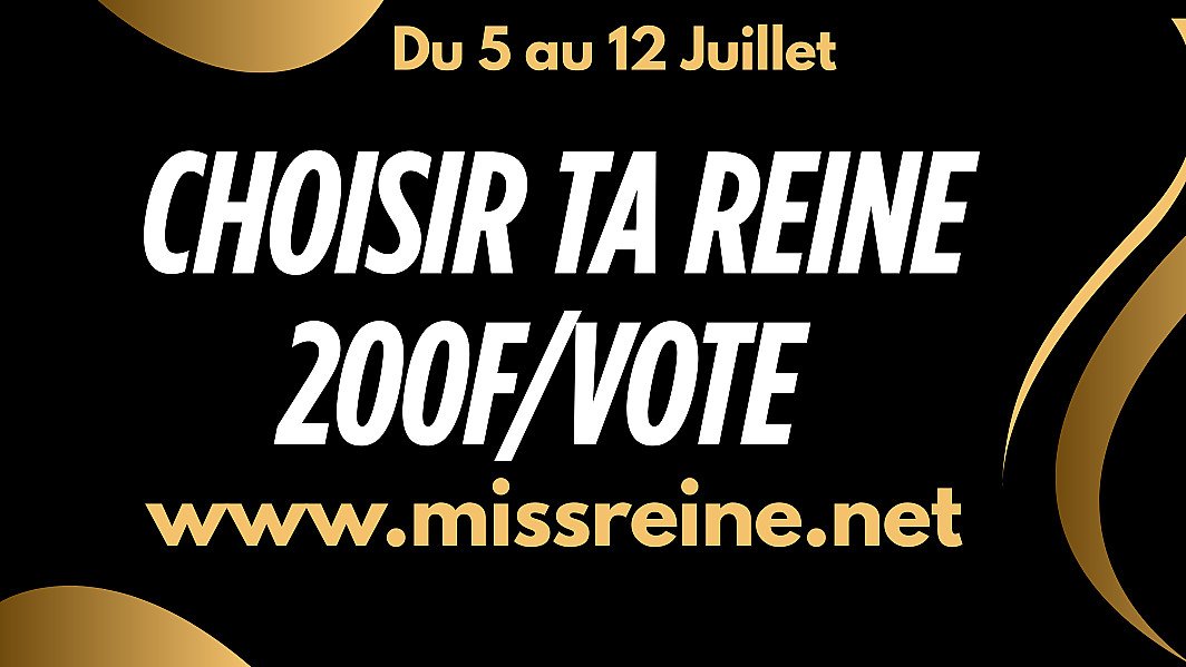 COURONNE TA MISS REINE COTE D'IVOIRE 2025