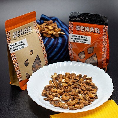 Noix de cajou poivrées-150g