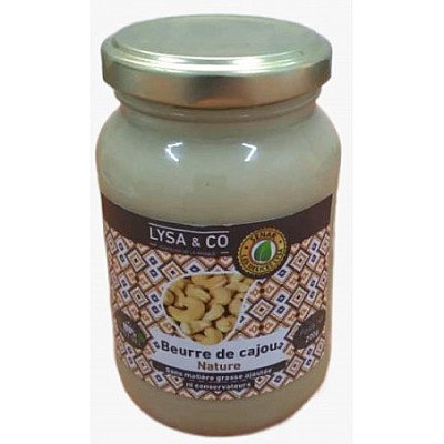 Beurre de cajou nature-250g
