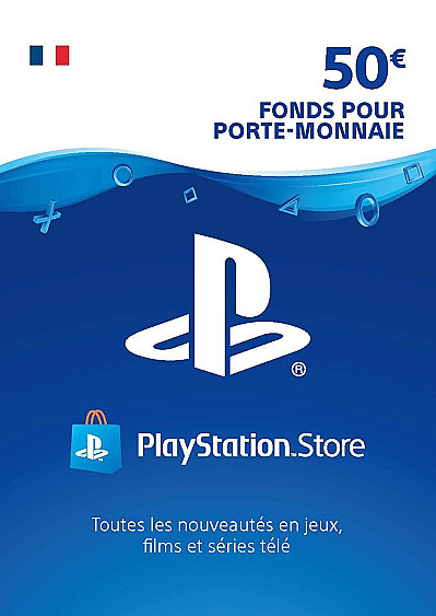 CARTE PSN 50€ FR