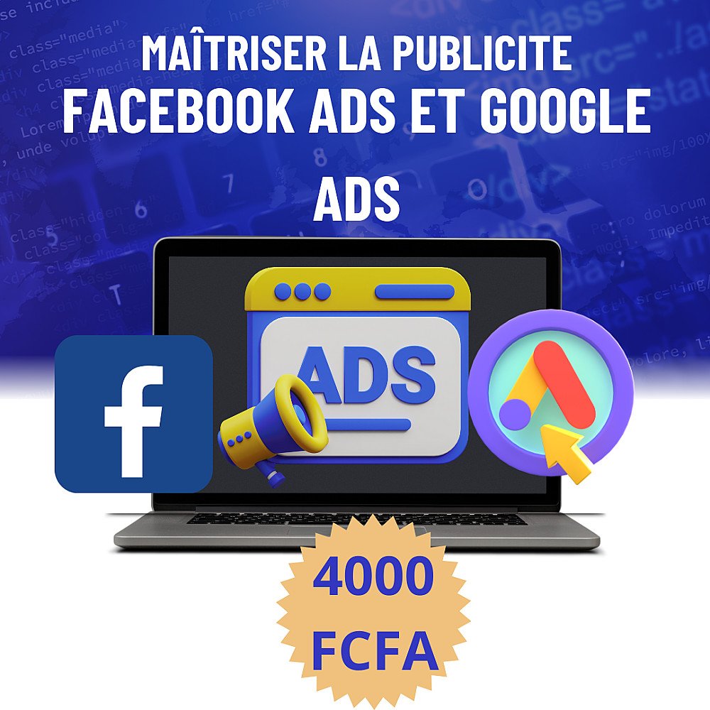 Formation google ads et FB ads