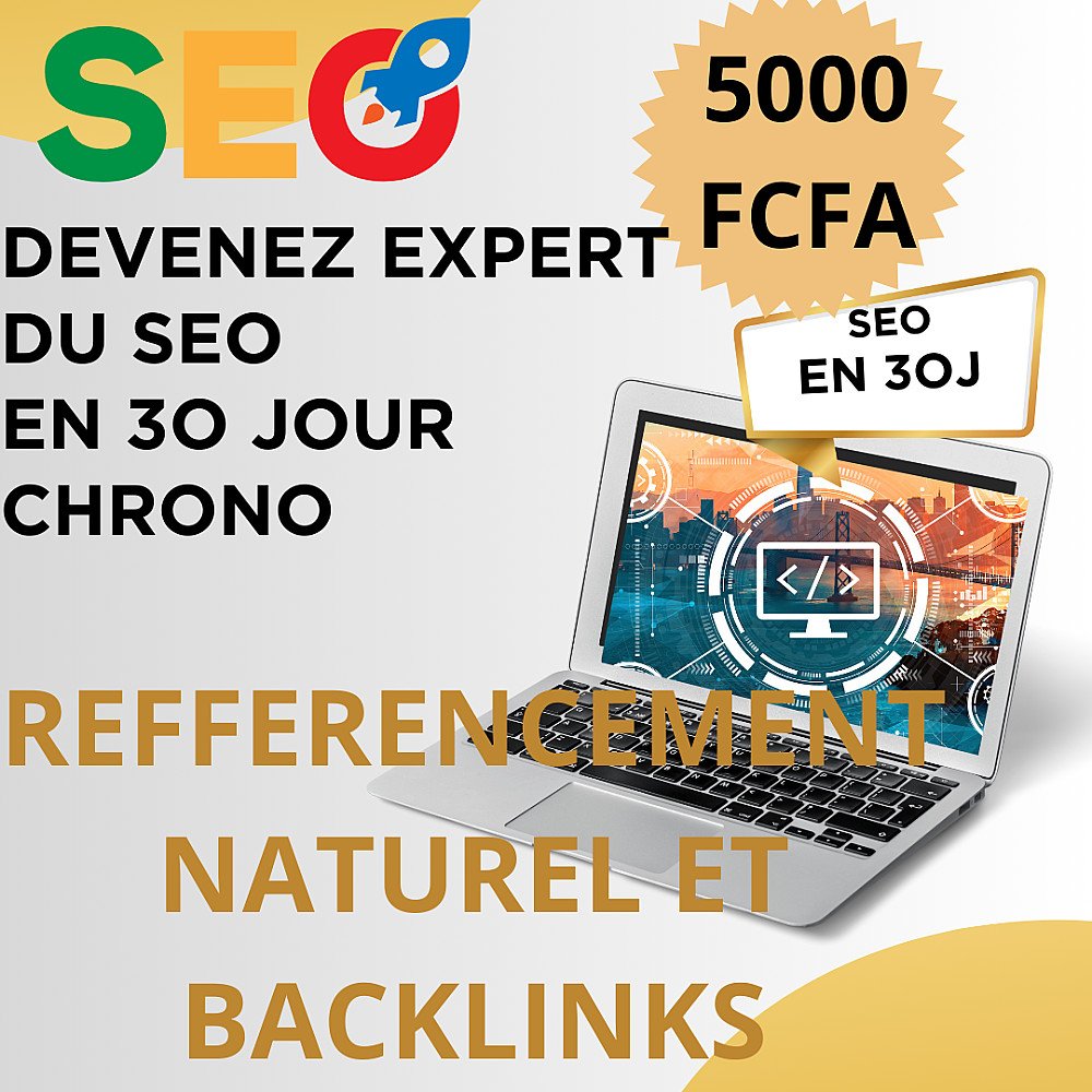 Maîtrisez le Seo en 30j chrono
