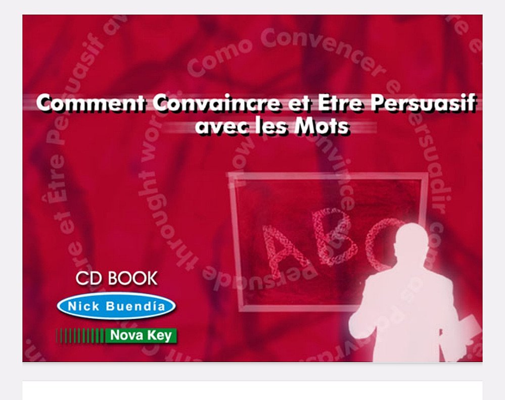 Convaincre et être persuasif 
