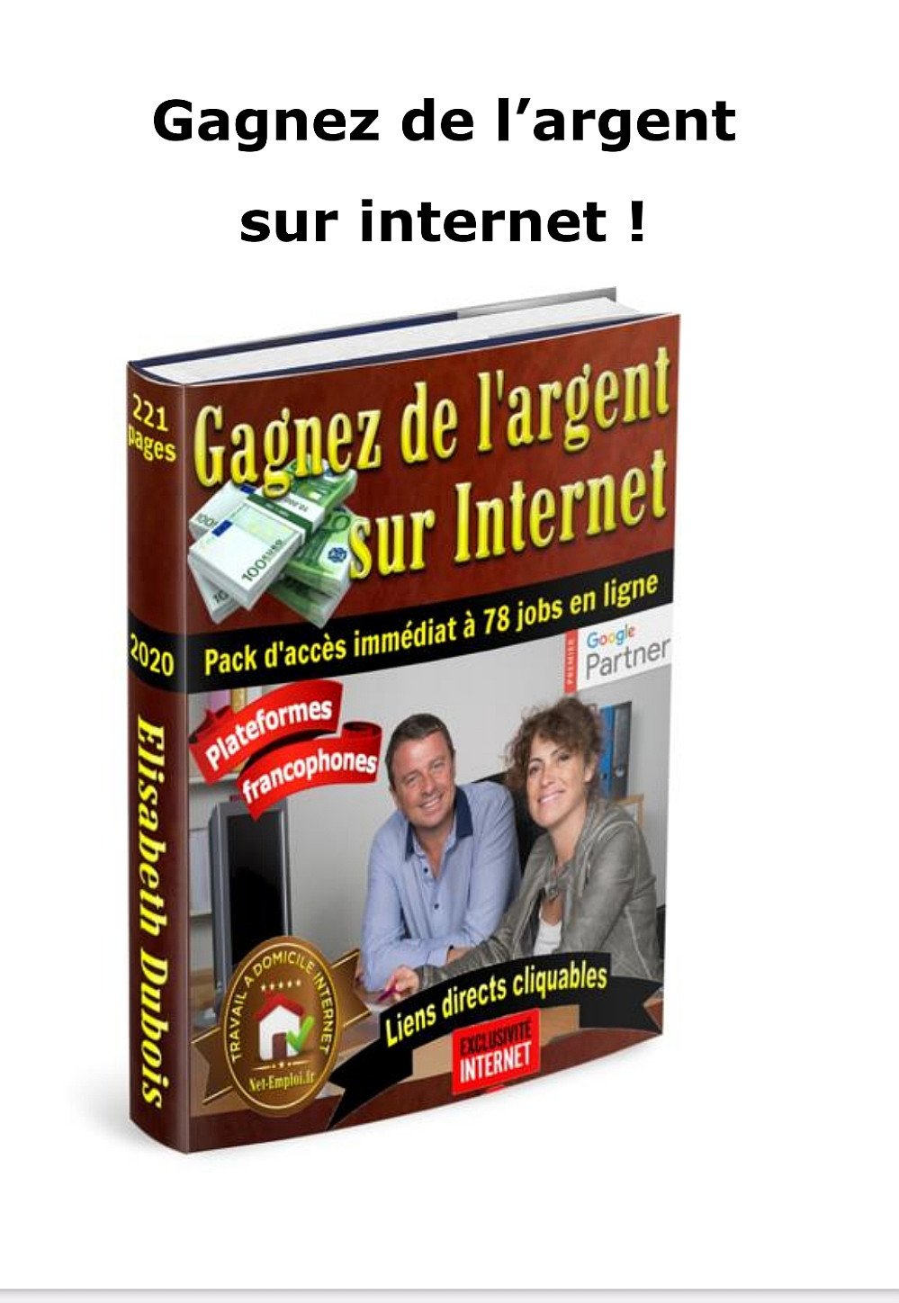 Gagner de l'argent surinternet