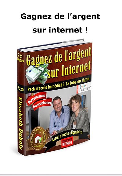 Gagner de l'argent surinternet