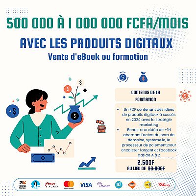 Pack produits digitaux 