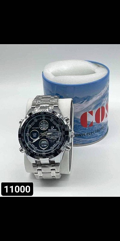 Montre Quamer double heure 