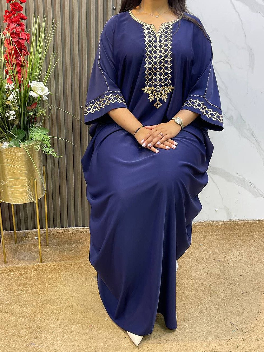 Caftan Bleu Nuit || Walima