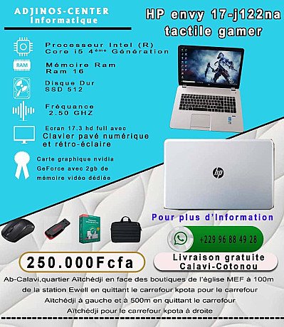 hp envy 17_j122na