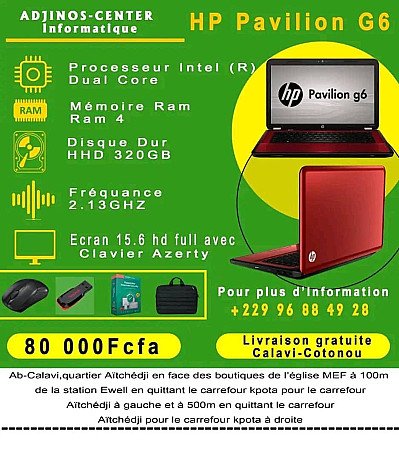 hp pavillon G6