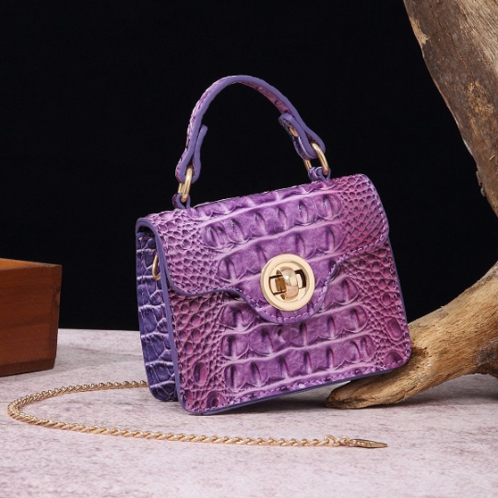 Mini sac crocodile 