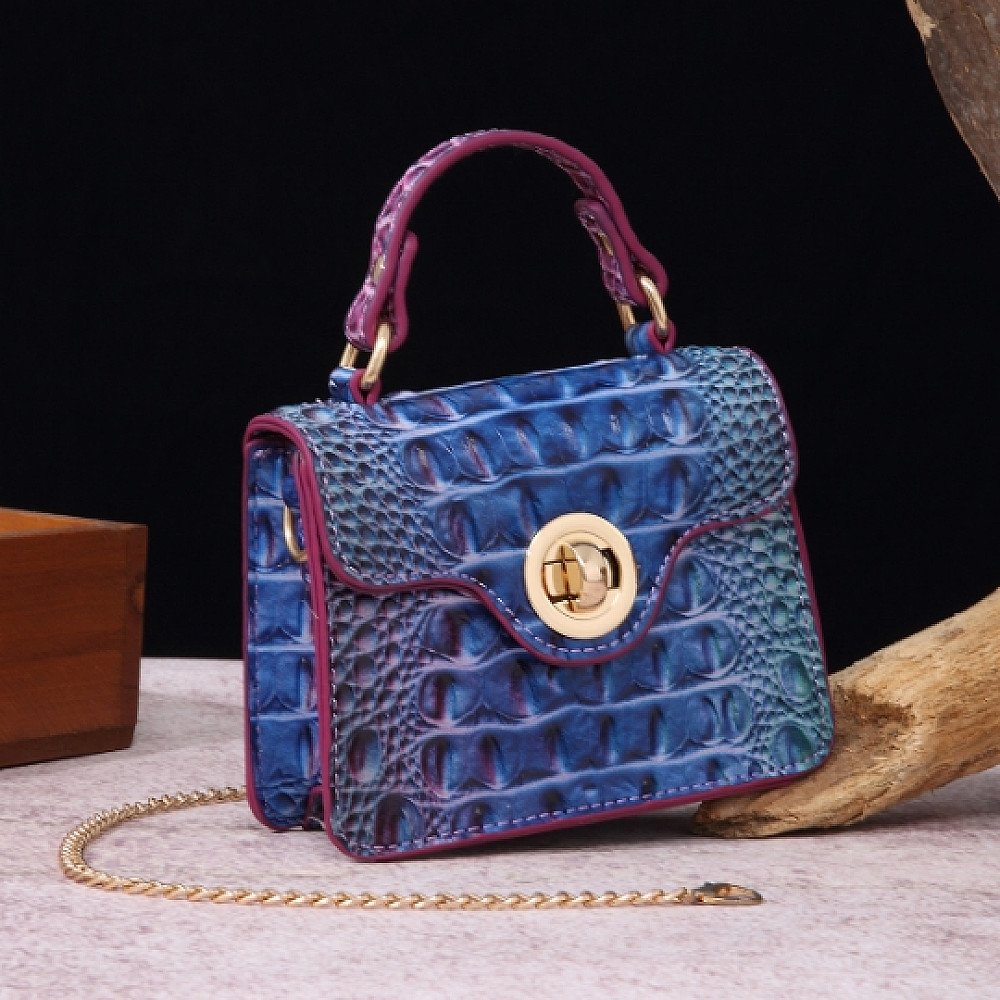 Mini sac crocodile 