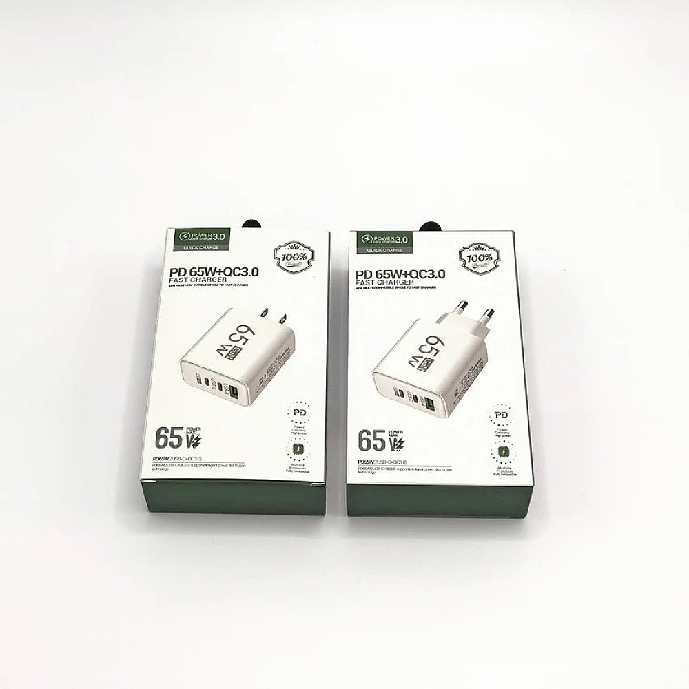 PD 65W USB C Charge rapide 