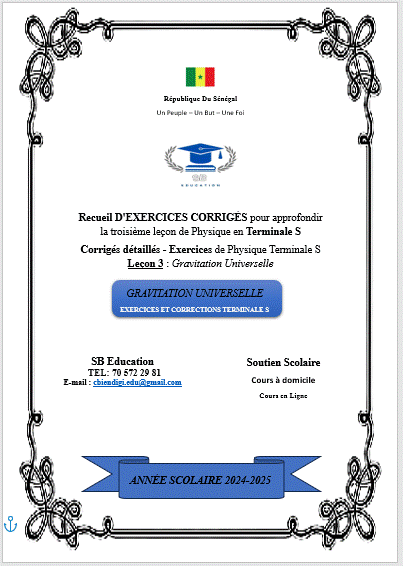 GRAVITATION UNIVERSELLE