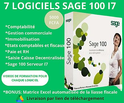 Pack de 7 logiciels SAGE I7