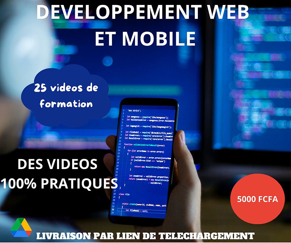 DEVELOPPEMENT WEB ET MOBILE 
