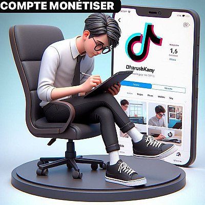 COMPTE TIKTOK MONÉTISER 