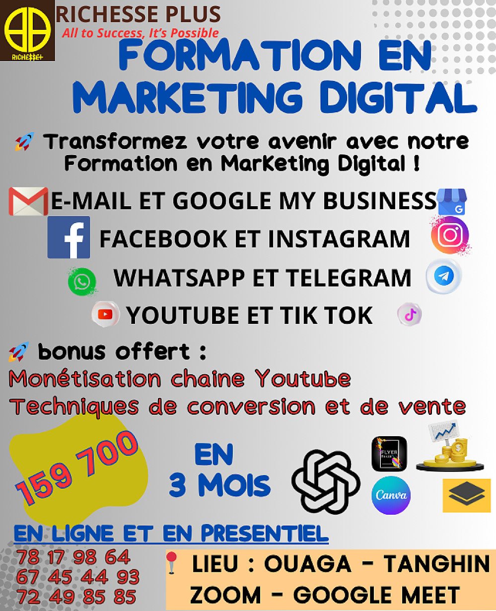 FORMATION MARKETING DIGITAL
