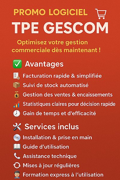 TPE GESCOM Gestion commerciale