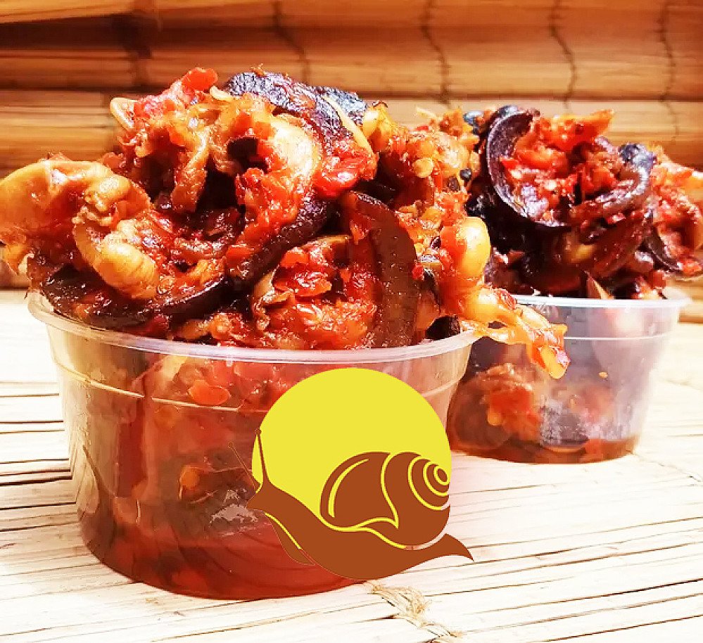 Friture d'escargot-Plat Gouté