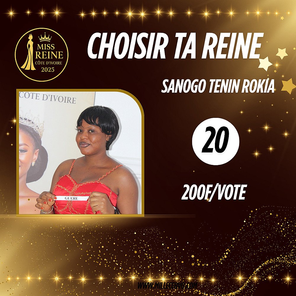 SANOGO TENIN ROKIA 