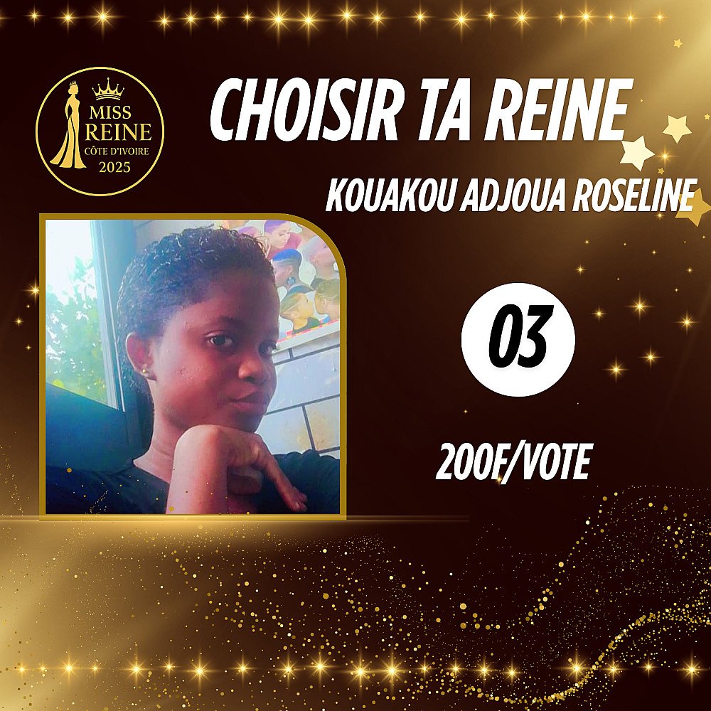 KOUAKOU ADJOUA ROSELINE MARIE
